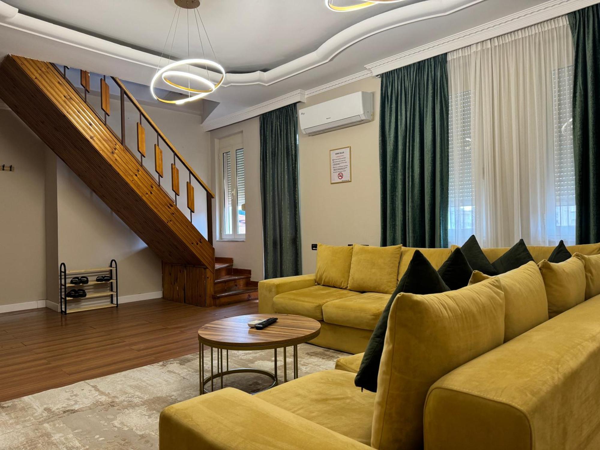 Apartament Golden Dublex Tirana Zewnętrze zdjęcie